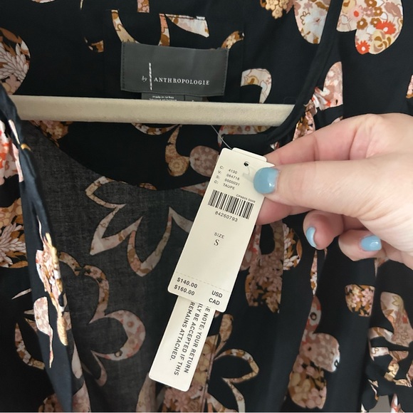 NWT Anthropologie Somerset Floral Mini Dress - Picture 5 of 5